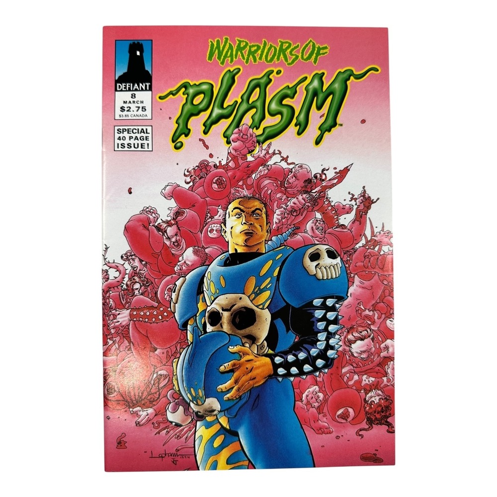 Warriors of Plasm Defiant Comic Book March 1993 Special 40 Page Issue‎